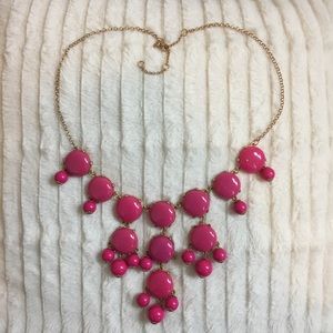 J. Crew Pink Bubble Necklace